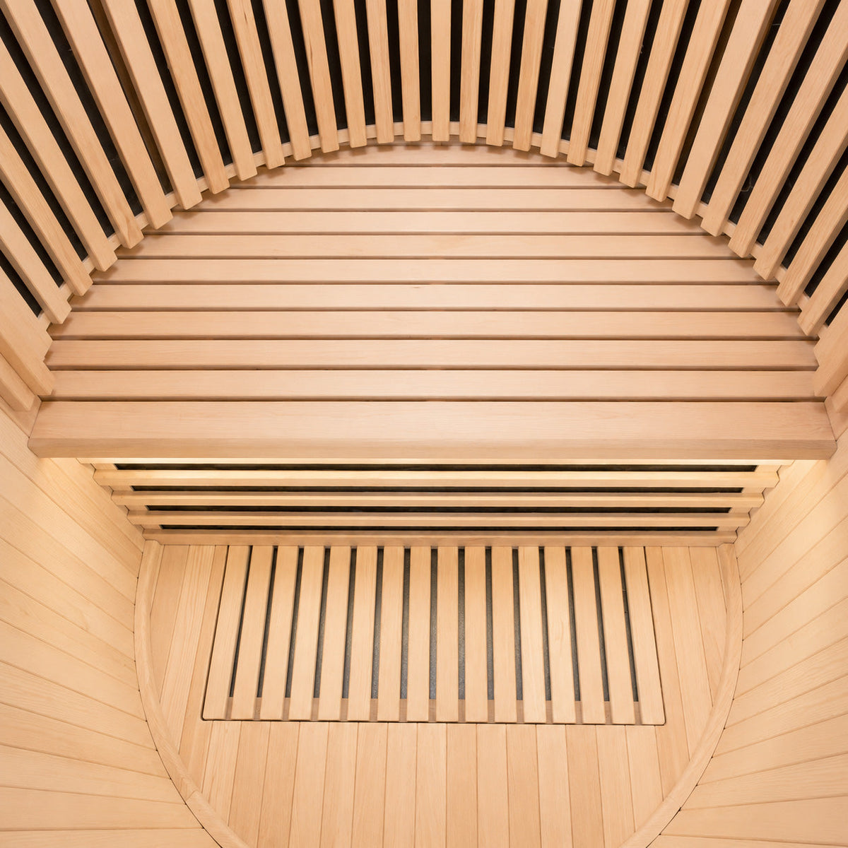 The Orb's curved cocoon seat