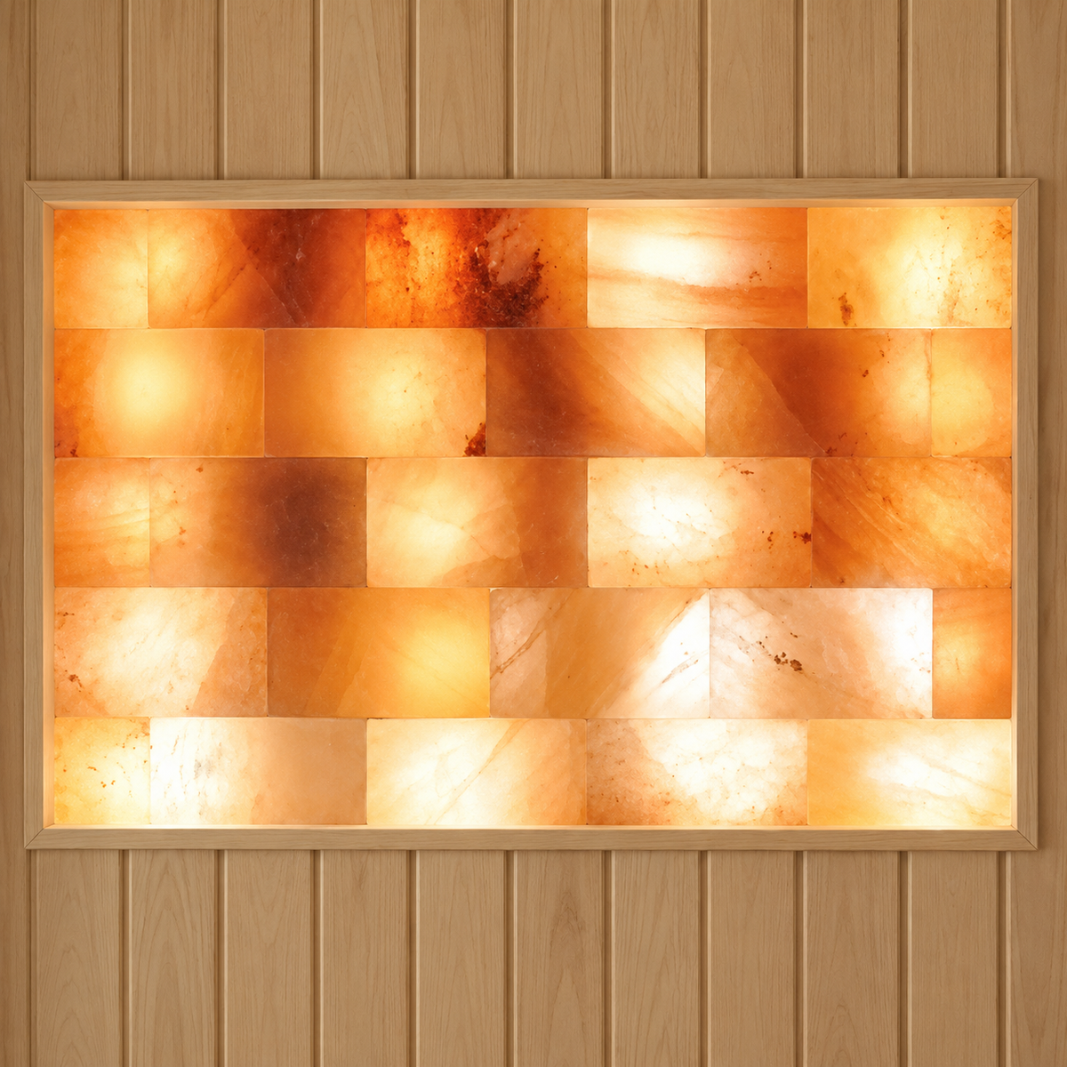 Optional backlit salt wall inside Arden Horizon, available on request