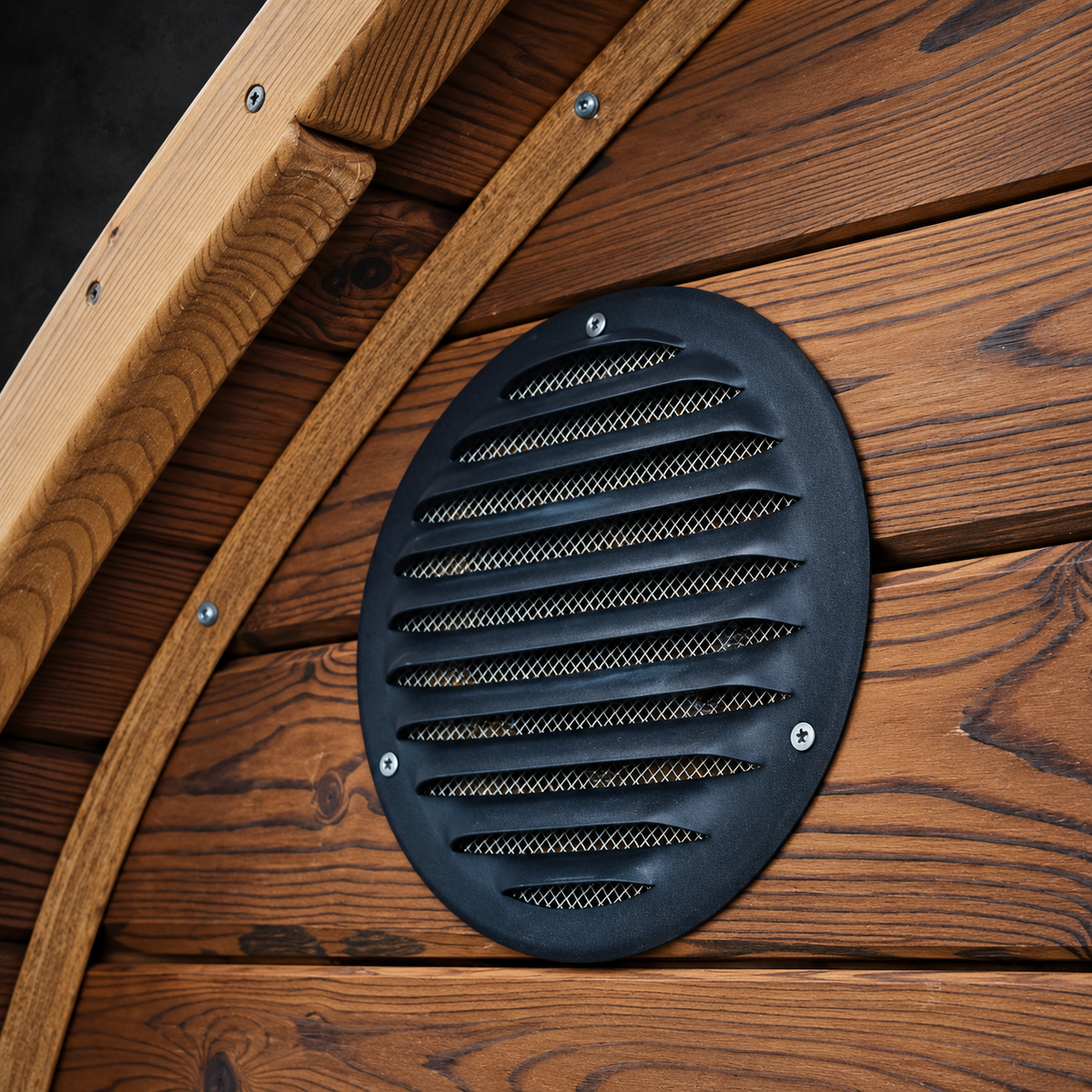 Ventilation detail on Solen Plus